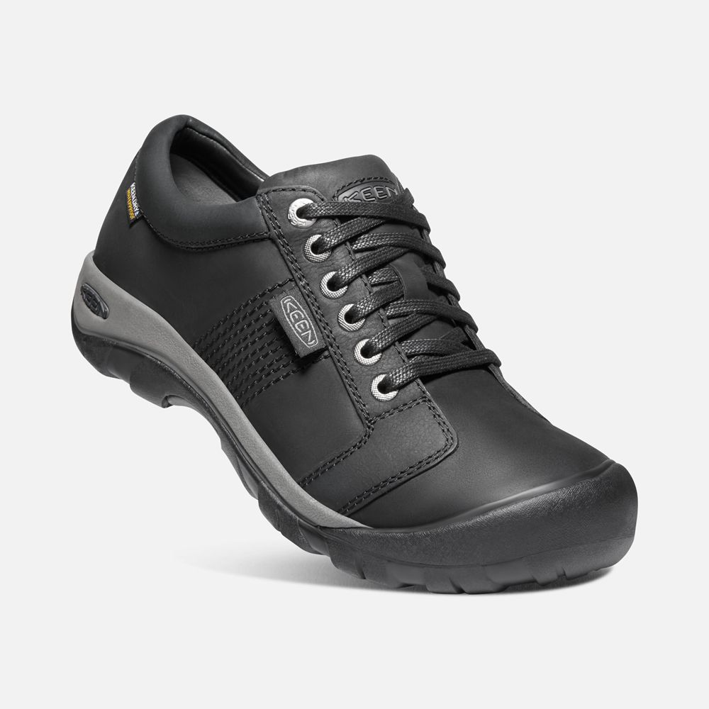 Zapatillas Keen Mexico Negros - Hombre Austin Waterproof - LR8490612